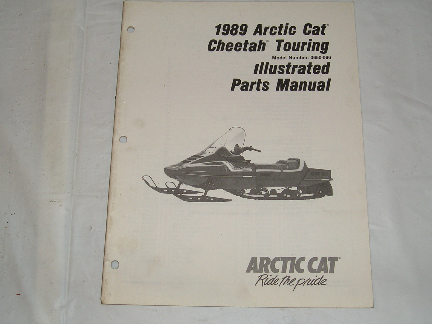 ARCTIC CAT Cheetah Touring Illustrated Parts Catalogue 2254-493 #S26