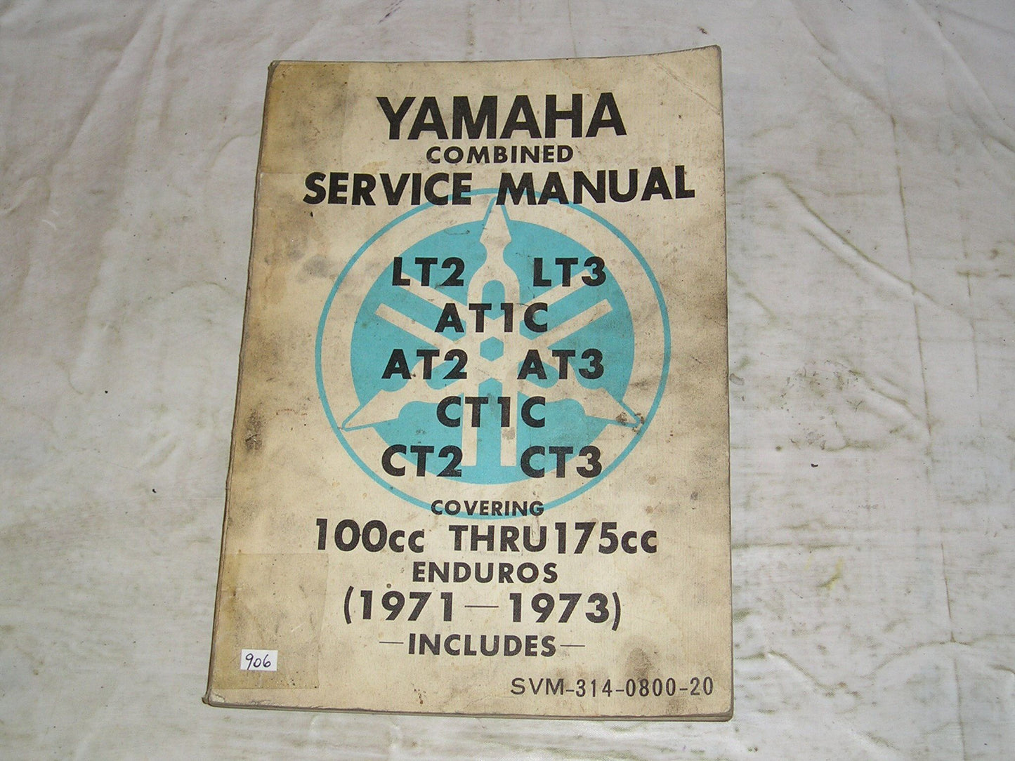 YAMAHA AT1 AT2 AT3 CT1 CT2 CT3 LT2 LT3 1971 1972 1973 Service Manual LIT-11613-14-01 #906