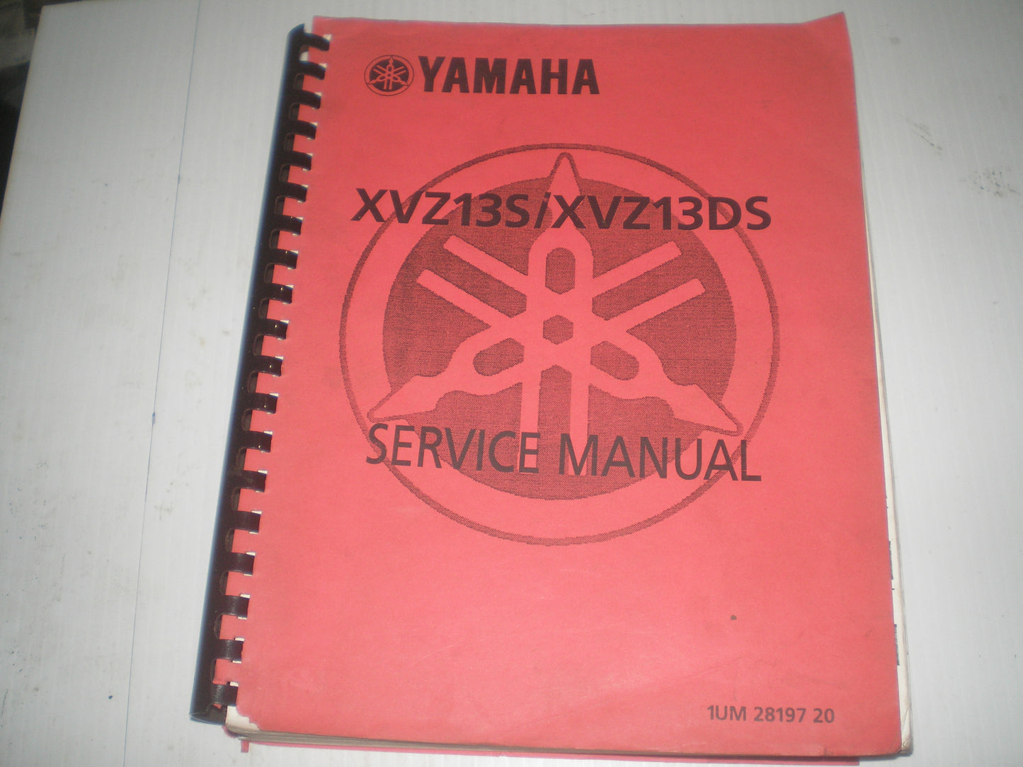 YAMAHA XVZ13 S XVZ1300 DS 1986 Service Manual 1UM-28197-20 #1217