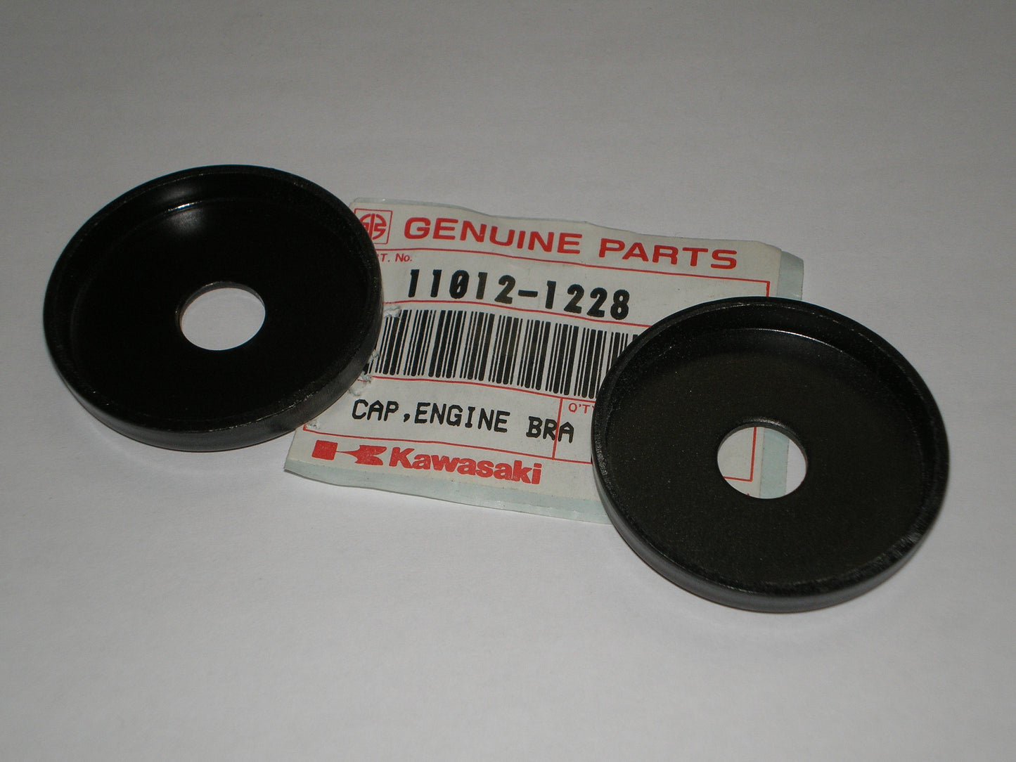 KAWASAKI KAF KVF KZ ZG ZL ZN ZR ZX Engine Bracket Caps Set/2 11012-1228