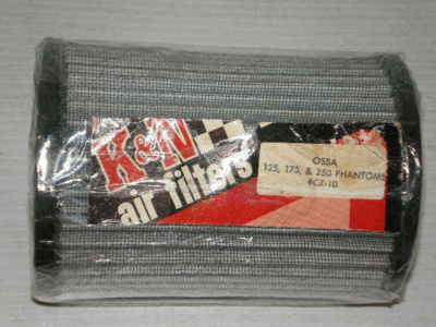 OSSA 125 175 250 Phantoms K&N Washable Air Filter K&N CZ-10