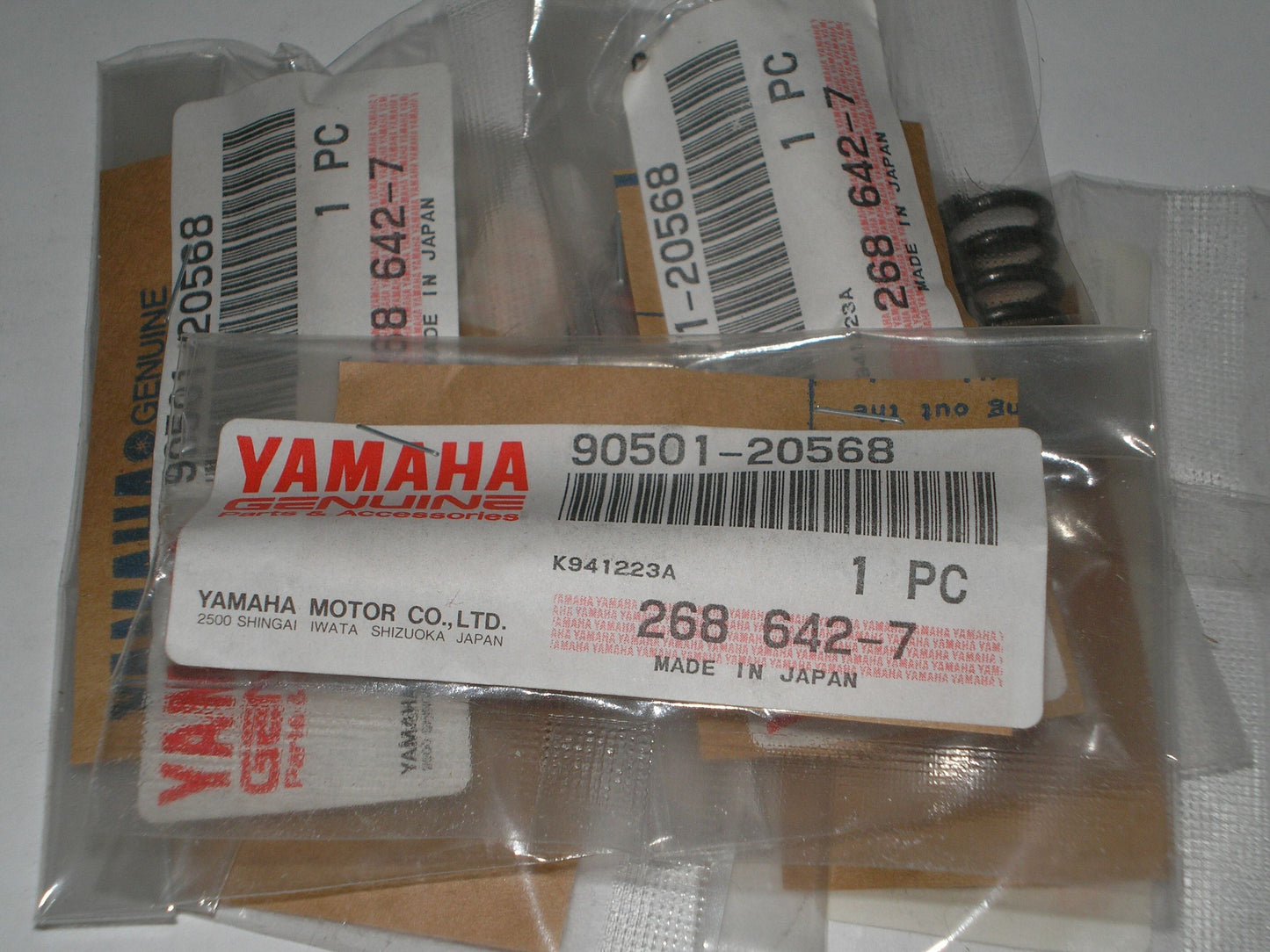 YAMAHA DT200 WR200 YFS200 1988-2005 Springs Set/5