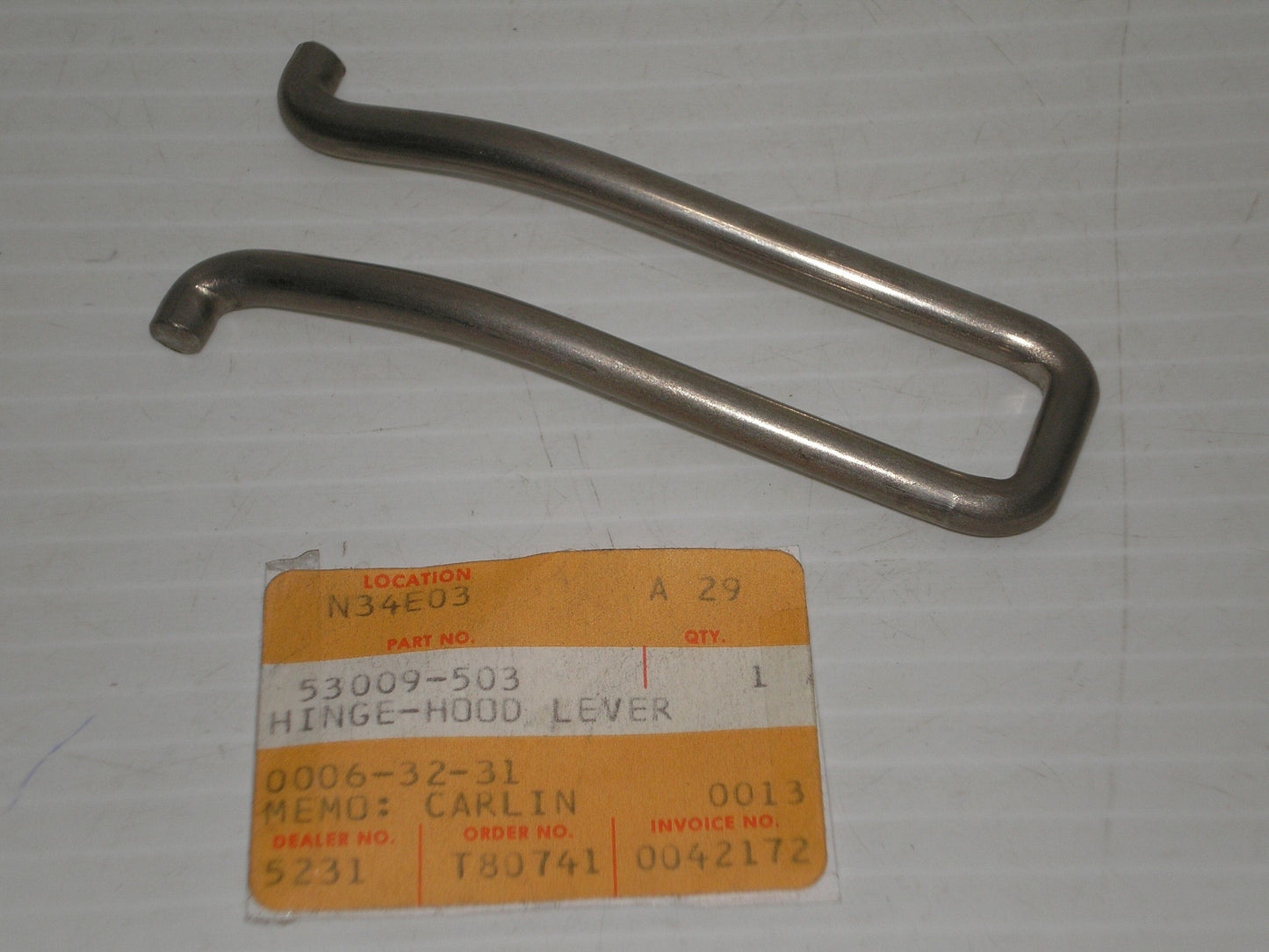 KAWASAKI JS300 JS400 JS440 KS550 Jet Ski Hood Lever Hinge 53009-503