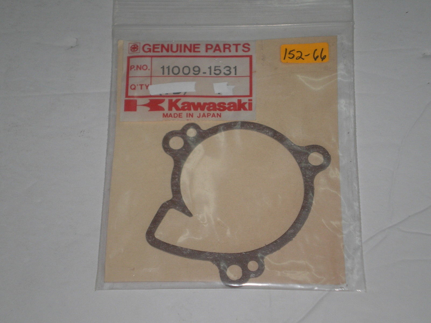 KAWASAKI KX125 KX200 Water Pump Cover Gasket 11009-1531 / 11009-1998