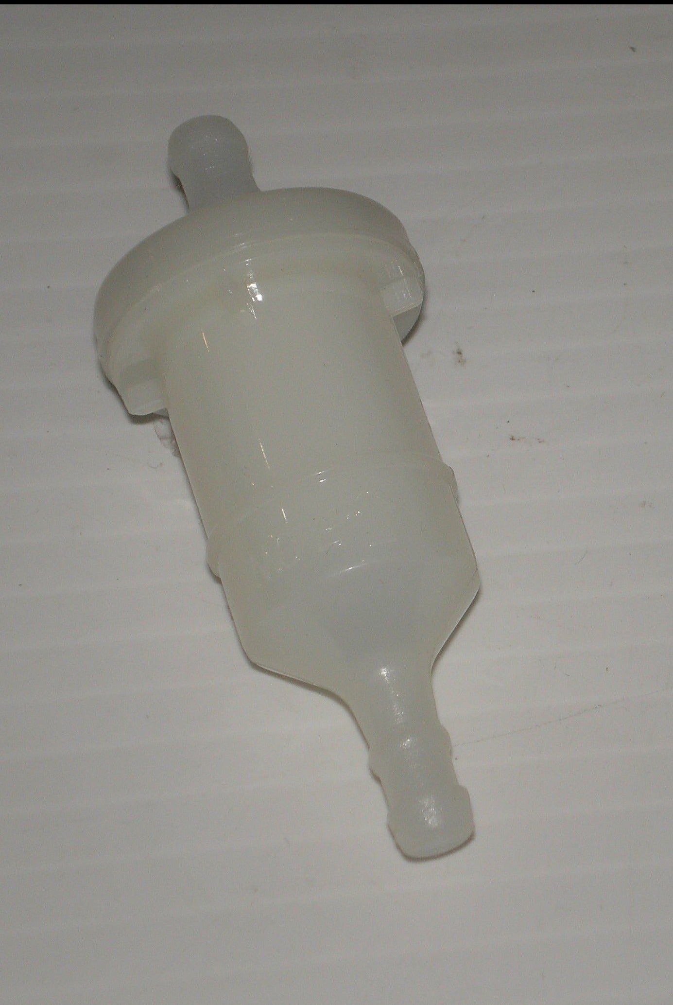 Kawasaki Suzuki Yamaha Honda Triumph Norton BSA Universal inline fuel filter 2" long with 1/4" hose fitting