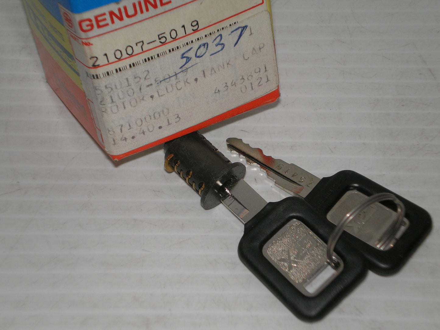 KAWASAKI EX250 EX500 ZG1000 ZX600 ZX750 ZX900 ZX1000 ZX1100 Tank Cap Lock Rotor 21007-5019 / 21007-5037 / 21007-5008