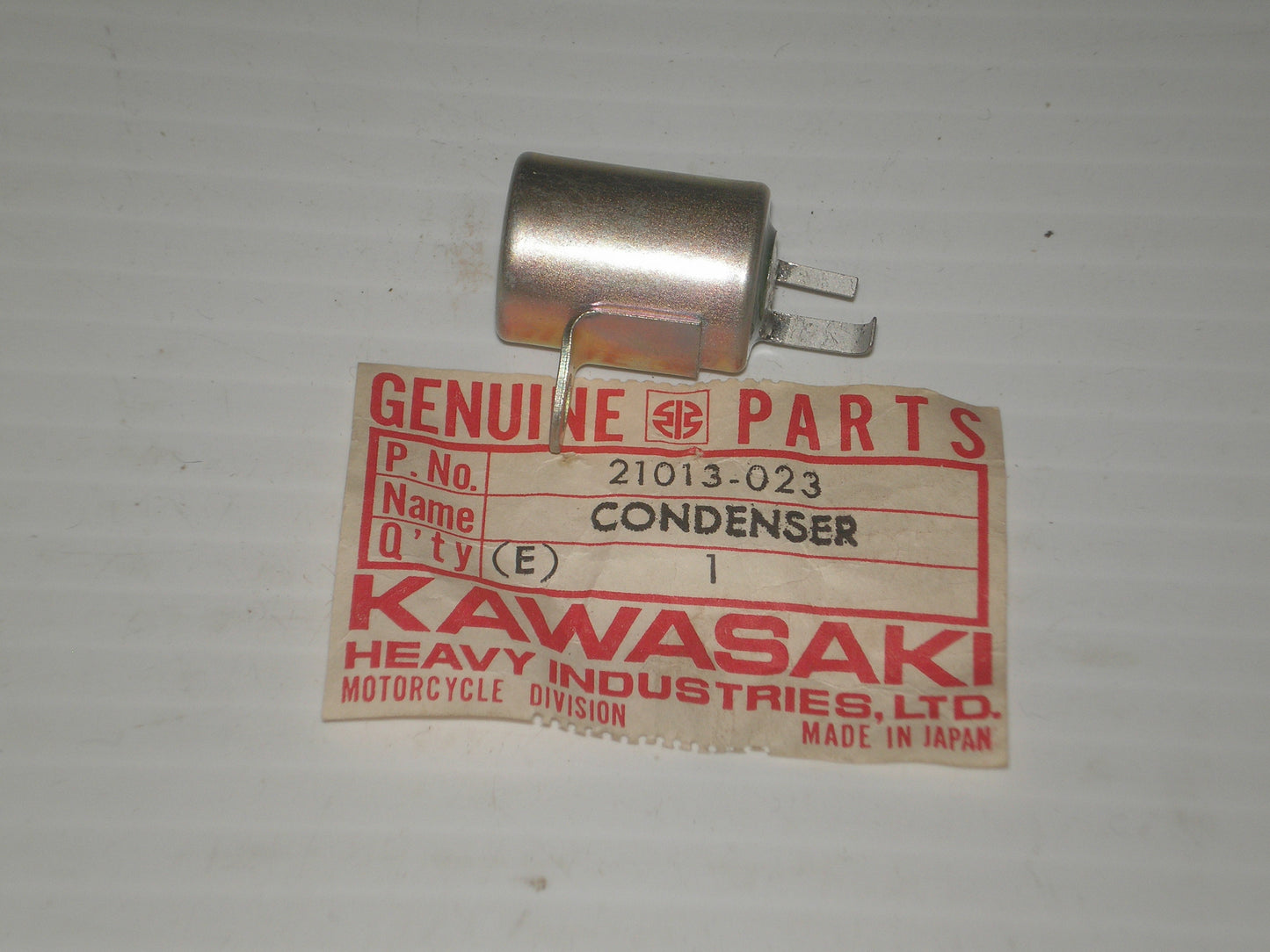 KAWASAKI F6 Factory Ignition Condenser 21013-023