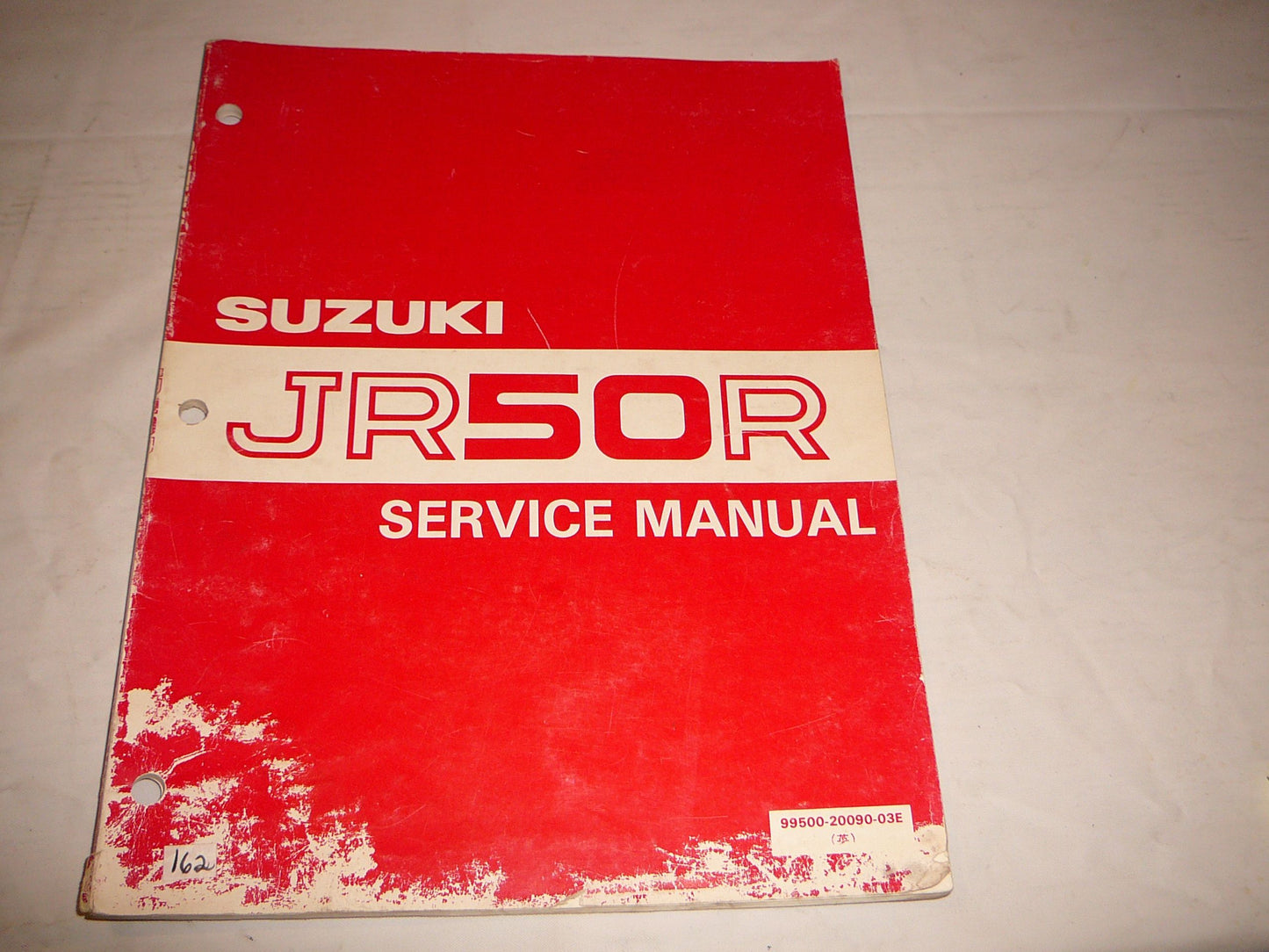 SUZUKI JR50 R 1983 Service Manual 99500-20090-03E #162