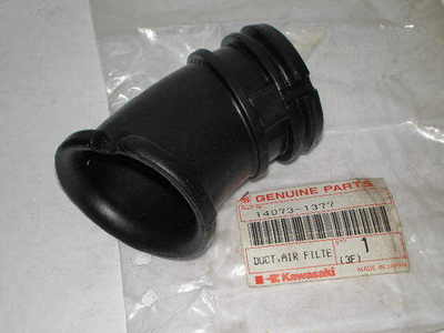 KAWASAKI ZX750 1989 Air Filter Duct Hose #2 & #3 14073-1377