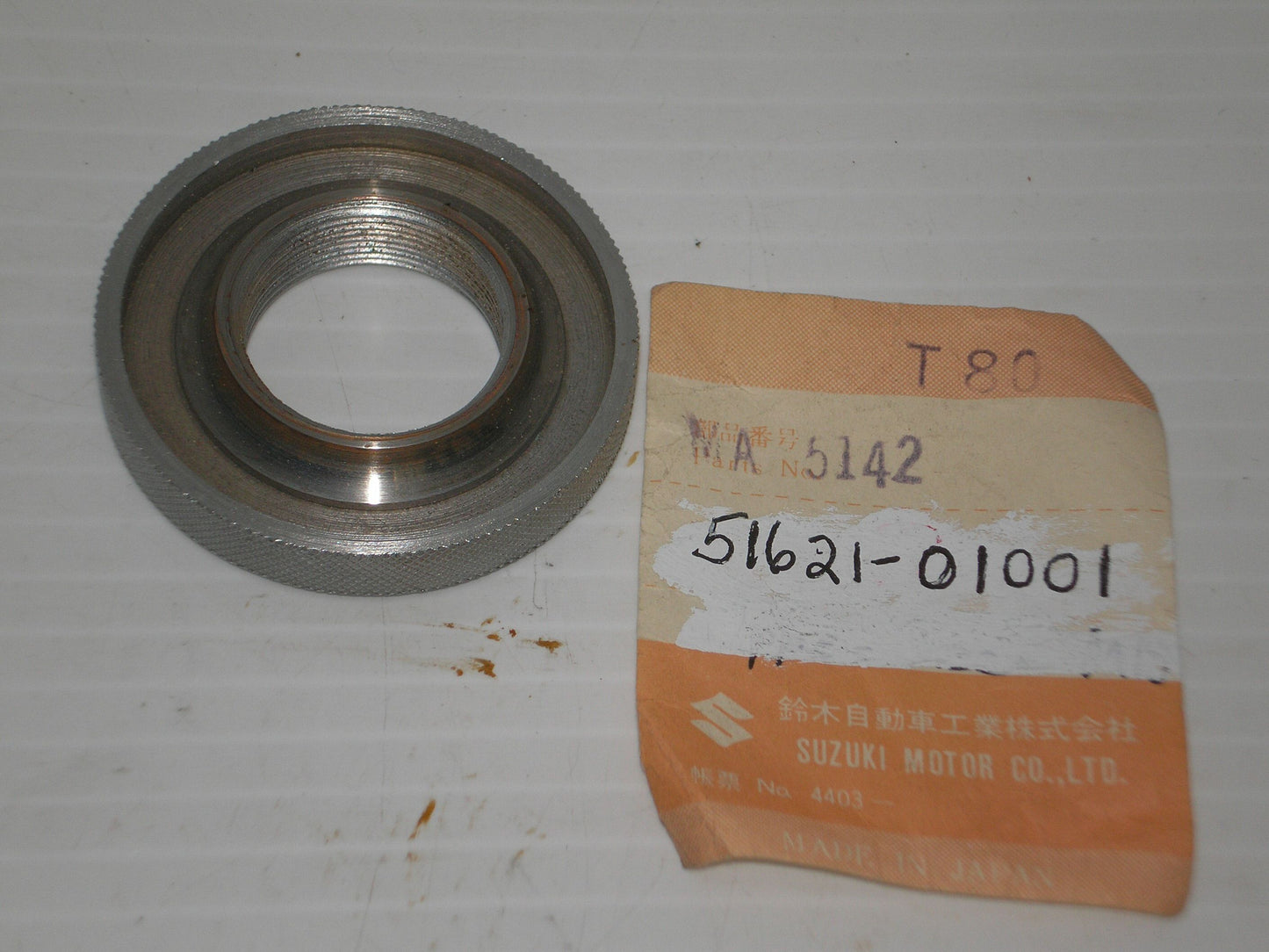 SUZUKI K10 K11 K15 M12 M15 M15D 1968 Upper Outer Steering Race 51621-01001
