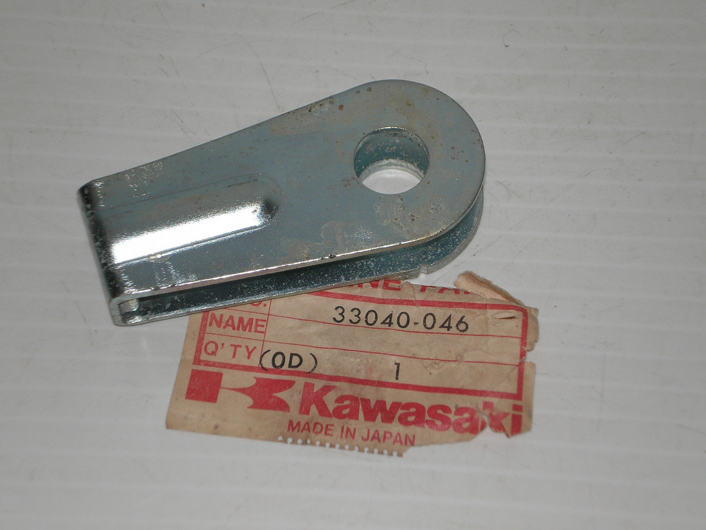 KAWASAKI G5 KE100 Rear Wheel R/H Drive Chain Adjuster 33040-046