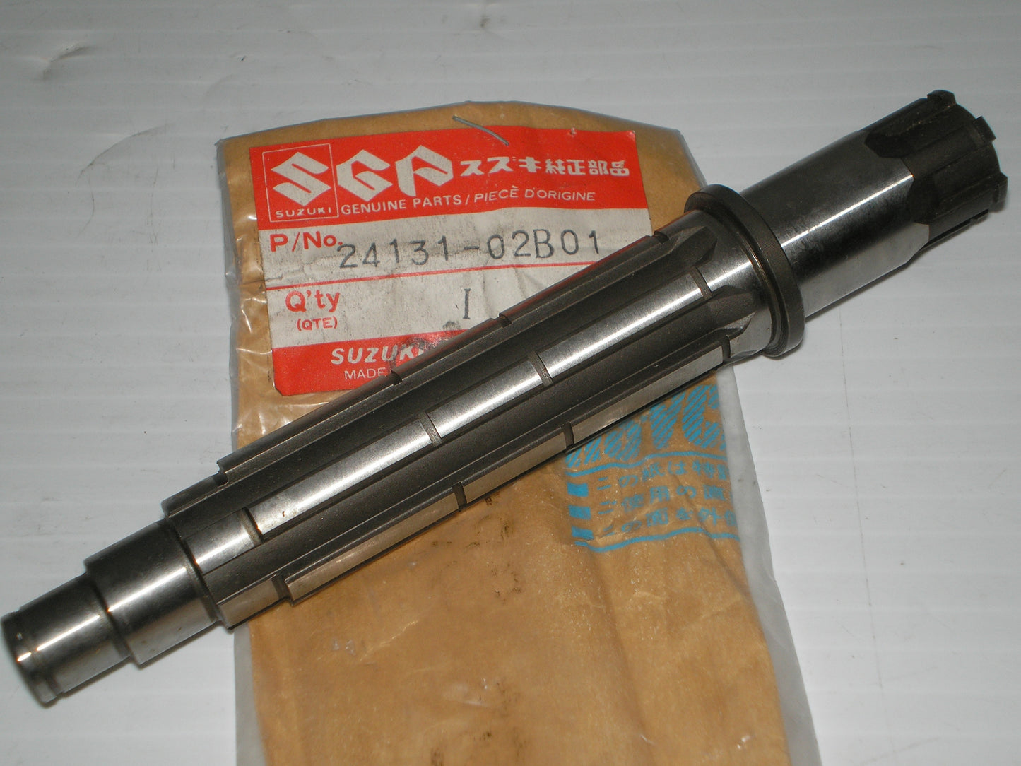 SUZUKI RM80 RM85 Transmission Drive Shaft 24131-02B01