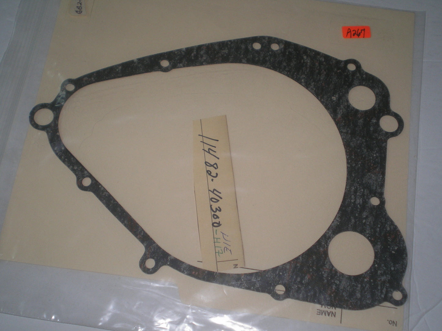 SUZUKI PE250 RM250 RS250 Clutch Cover Gasket 11482-40300 / 11482-40300-H17