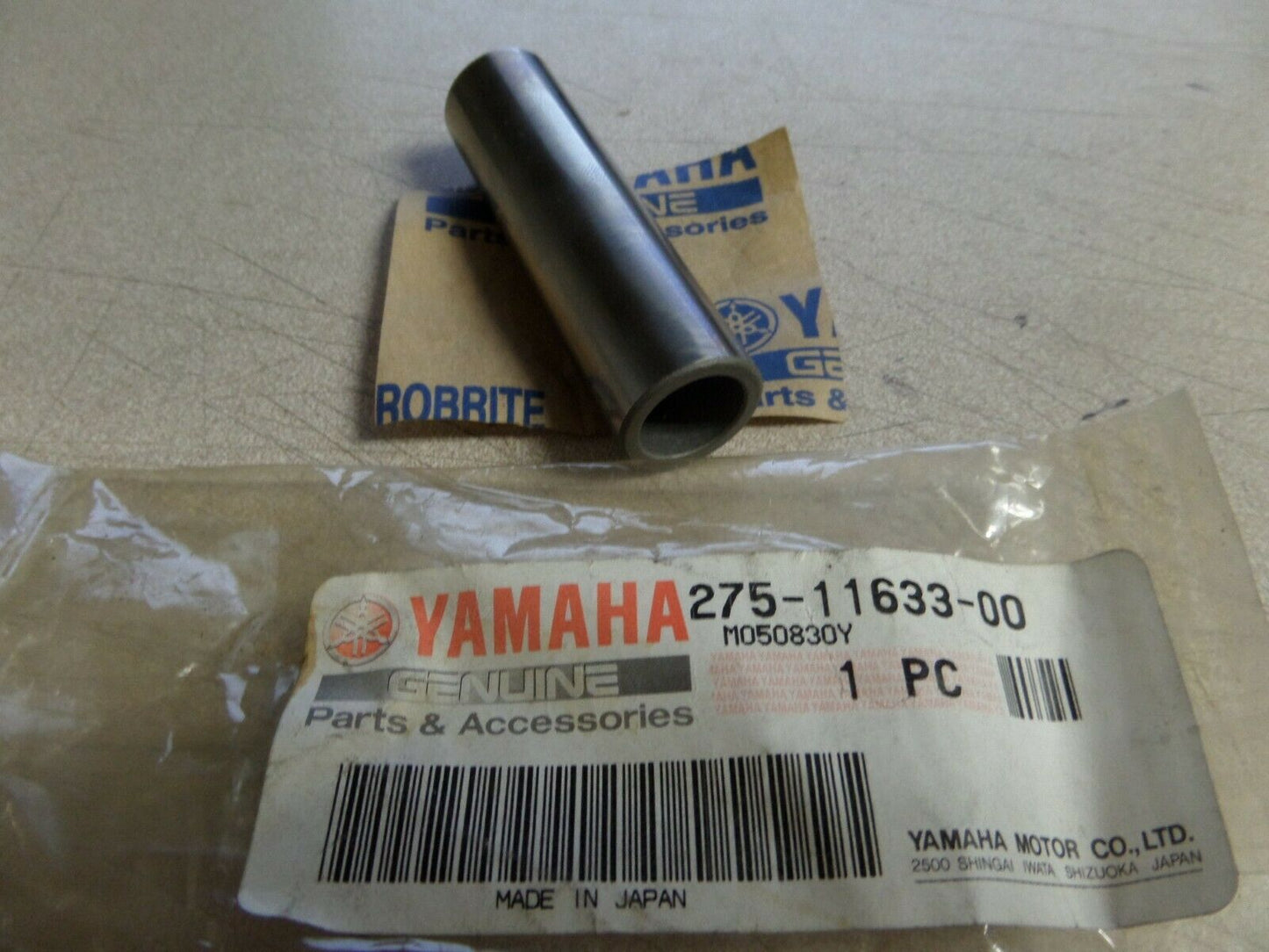 YAMAHA Many Models Factory Piston Pin 275-11633-00 / 1W4-11633-00