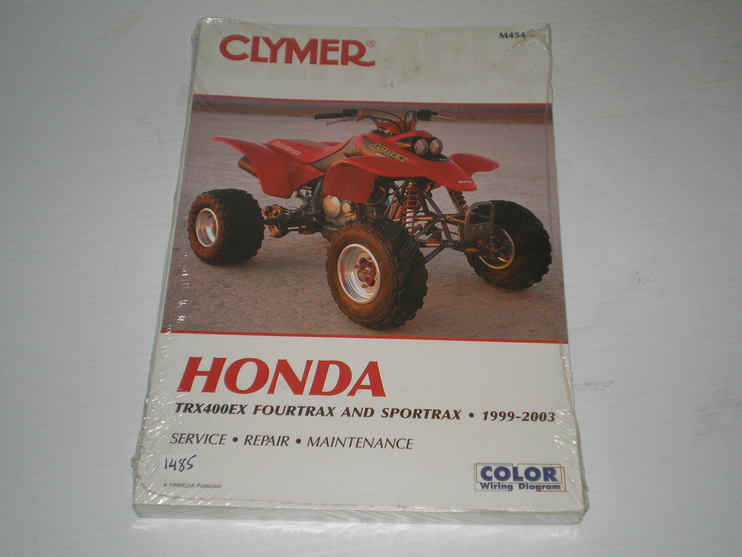 HONDA TRX400 EX Fourtrax & Sportrax 1999-2003 Clymer Service Manual M454 #1485
