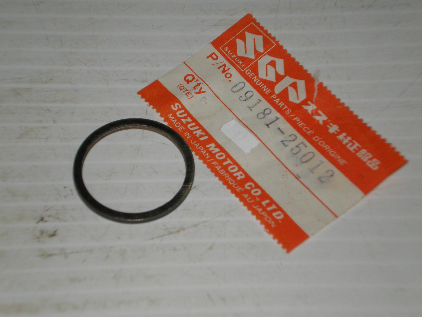 SUZUKI GS650 GS850 GS1000 GS1100 GV700 GV1200 79-86 Shim 25x30x1.8 09181-25012