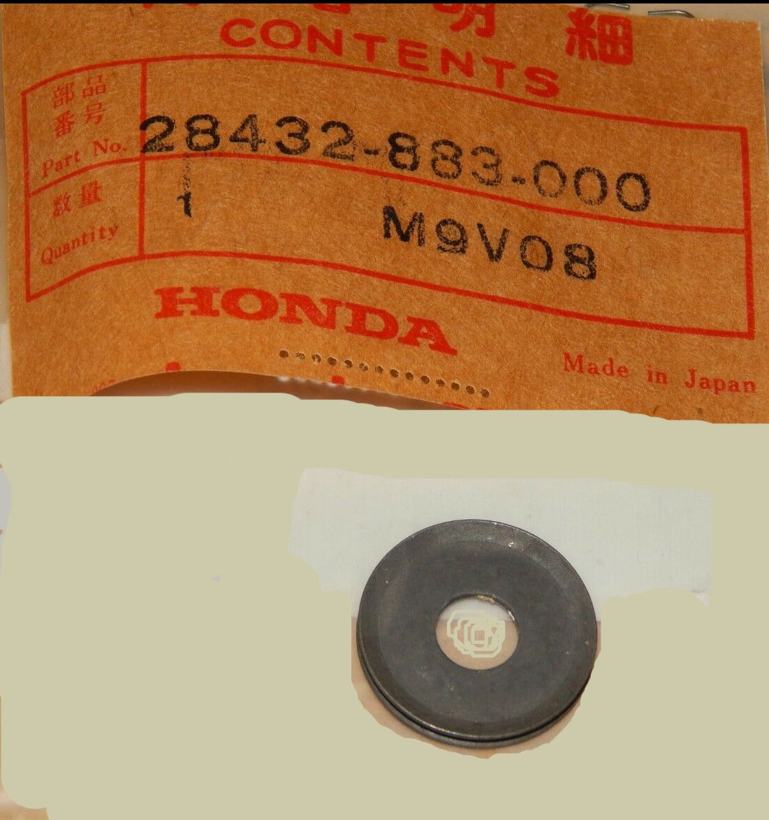 HONDA Many Models Factory Recoil Starter Friction Plate 28432-883-000