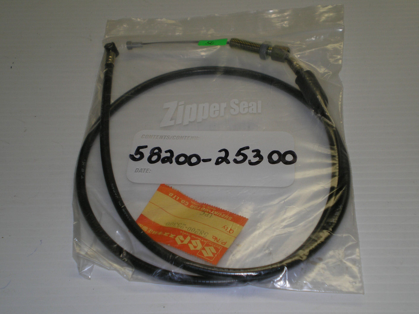 SUZUKI TC100 TS100 1973-1977 Clutch Cable 58200-25300 #56