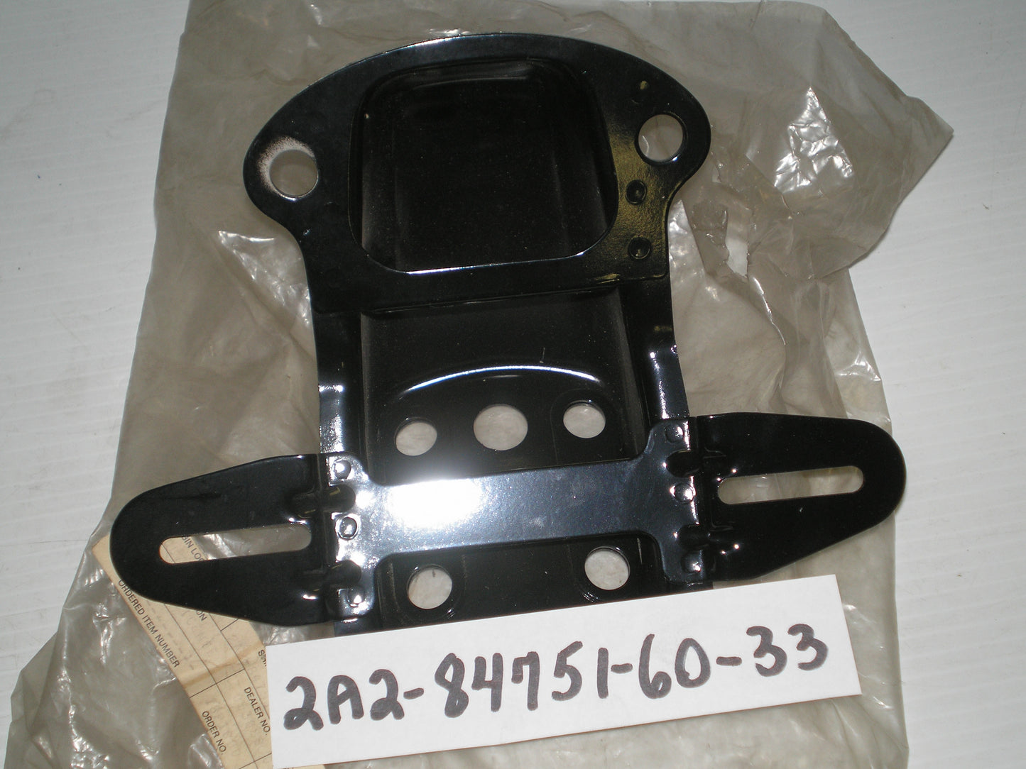YAMAHA RD400 XS400 1977 - 1979 License Plate Bracket 2A2-84751-60-33