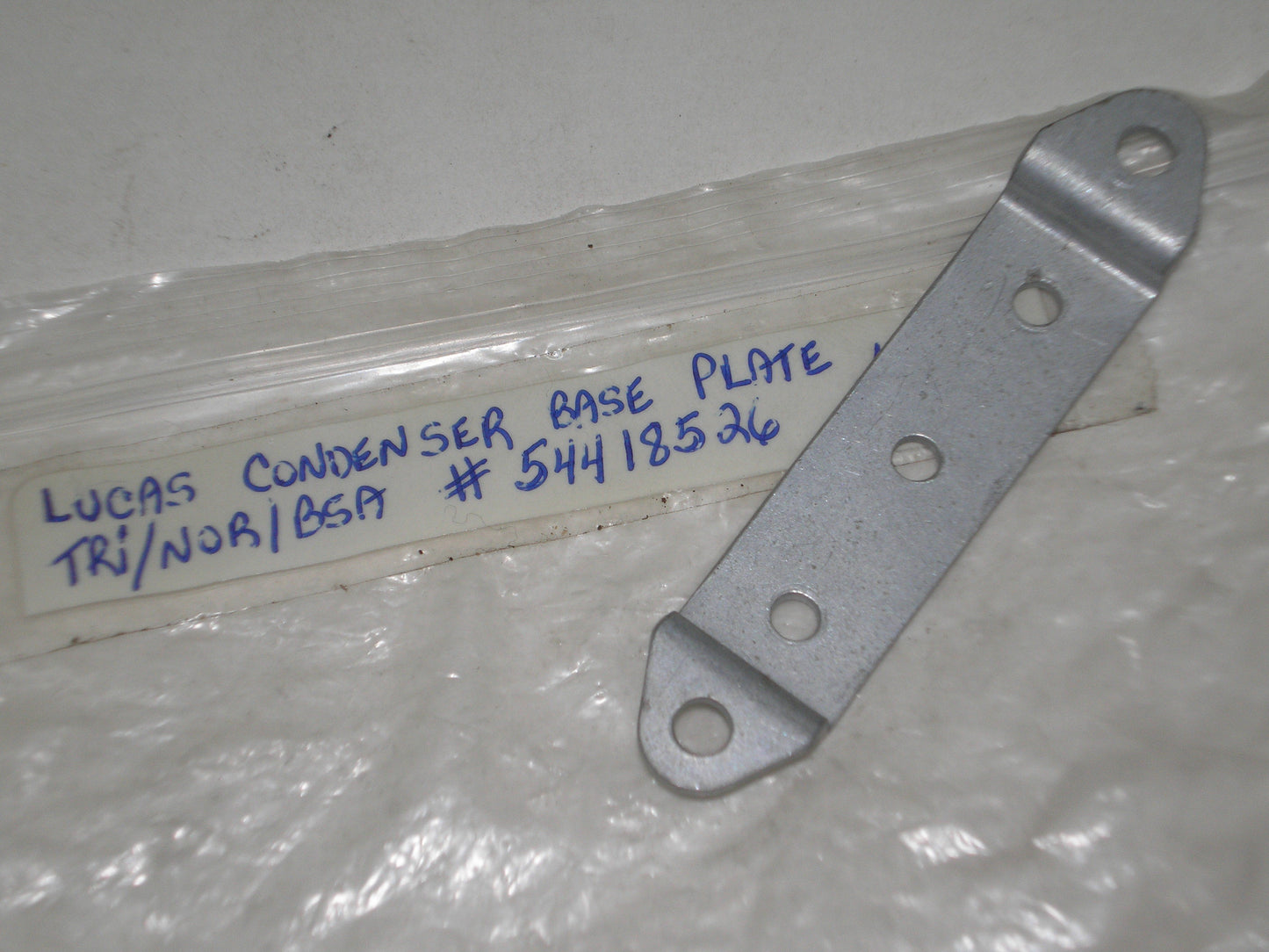 LUCAS Triumph Norton BSA Condenser Mounting Plate 54418526