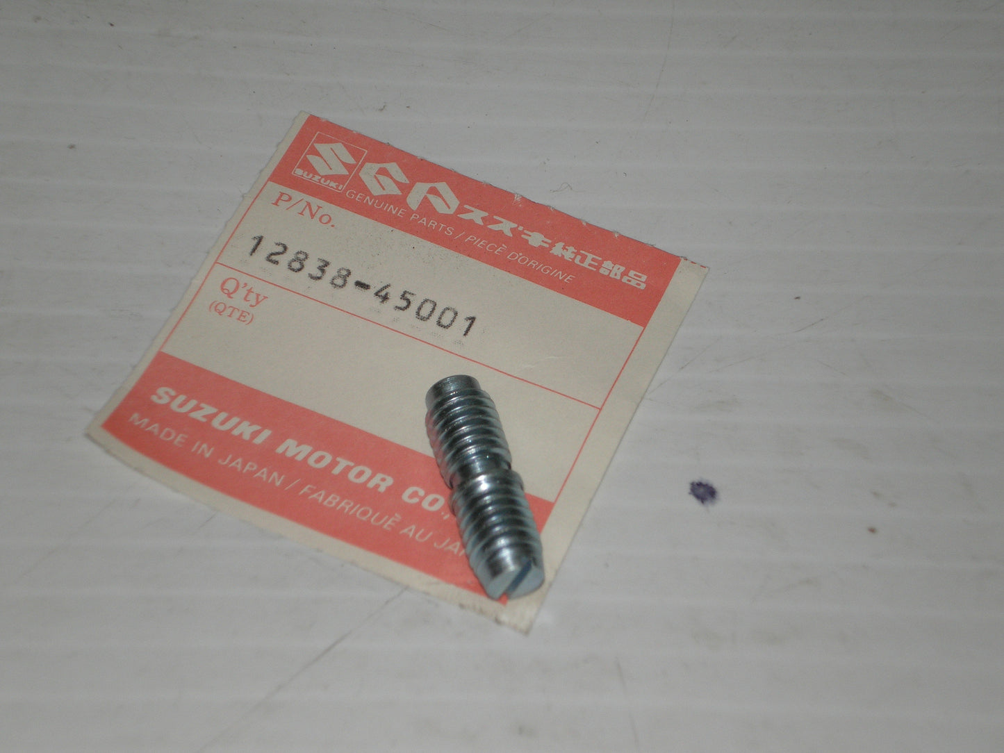 SUZUKI ALT DR GN GS LF LT SP TF XN Cam Chain Screw 12838-45001