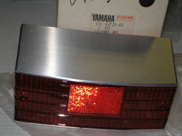 YAMAHA XC180 XV920 1982-1985 Tail Light Lens 10L-84721-60