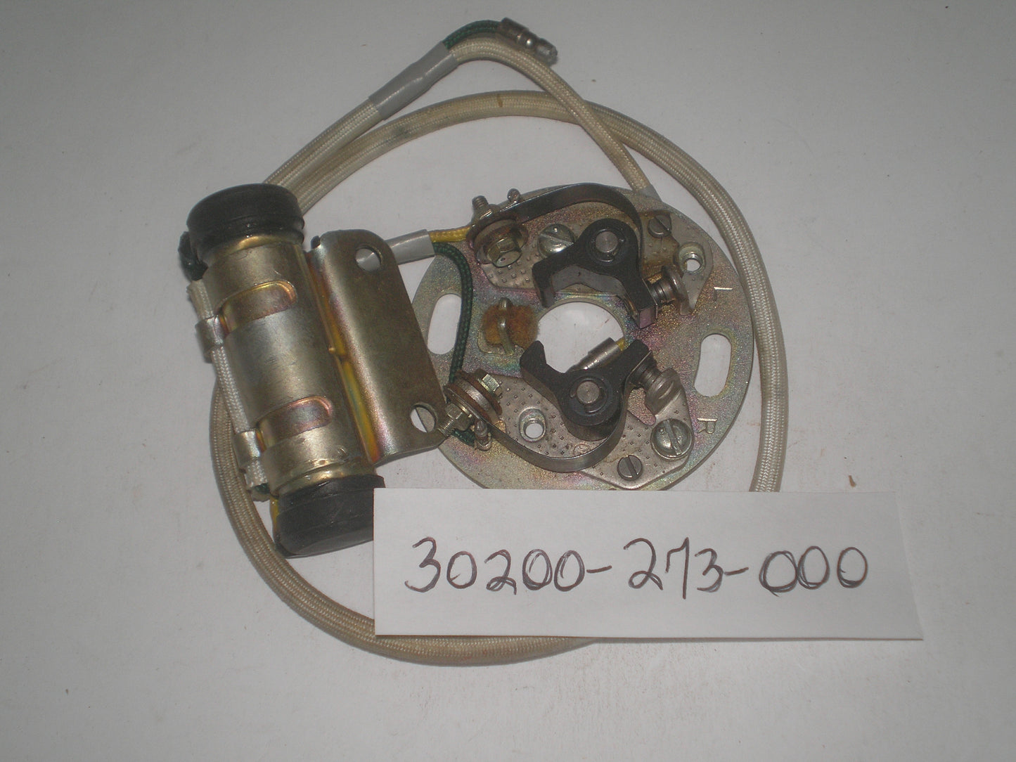 HONDA CL72 1962 CL77 1966 Nippondenso Points & Plate Assembly 30200-273-000