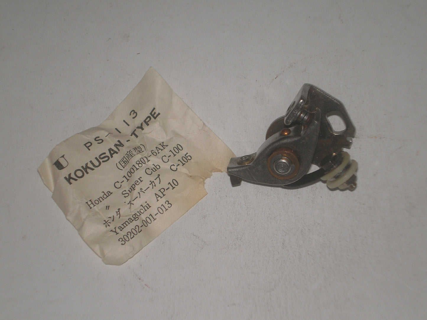 HONDA C100 C105 CA100 F60 Ignition Points Set 30202-001-013 / 30230-705-000