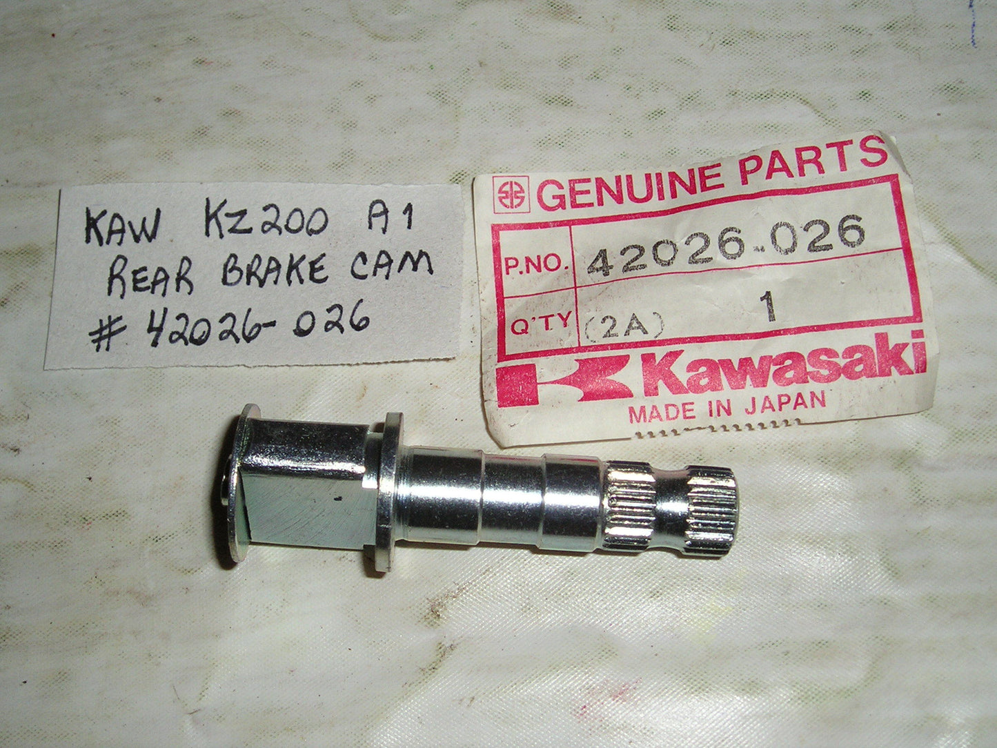 KAWASAKI KH125 KLF110 KLT110 KLT160 KLT185 KZ200 KZ250 42026-026