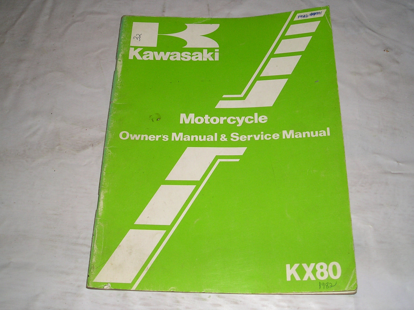 KAWASAKI KX80 C2 D2 1982 Owner's & Service Manual 99920-1171-01 #32