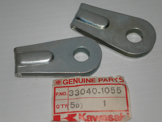 KAWASAKI KX60 KX80 KDX80 Rear Wheel Drive Chain Adjusters 33040-1055