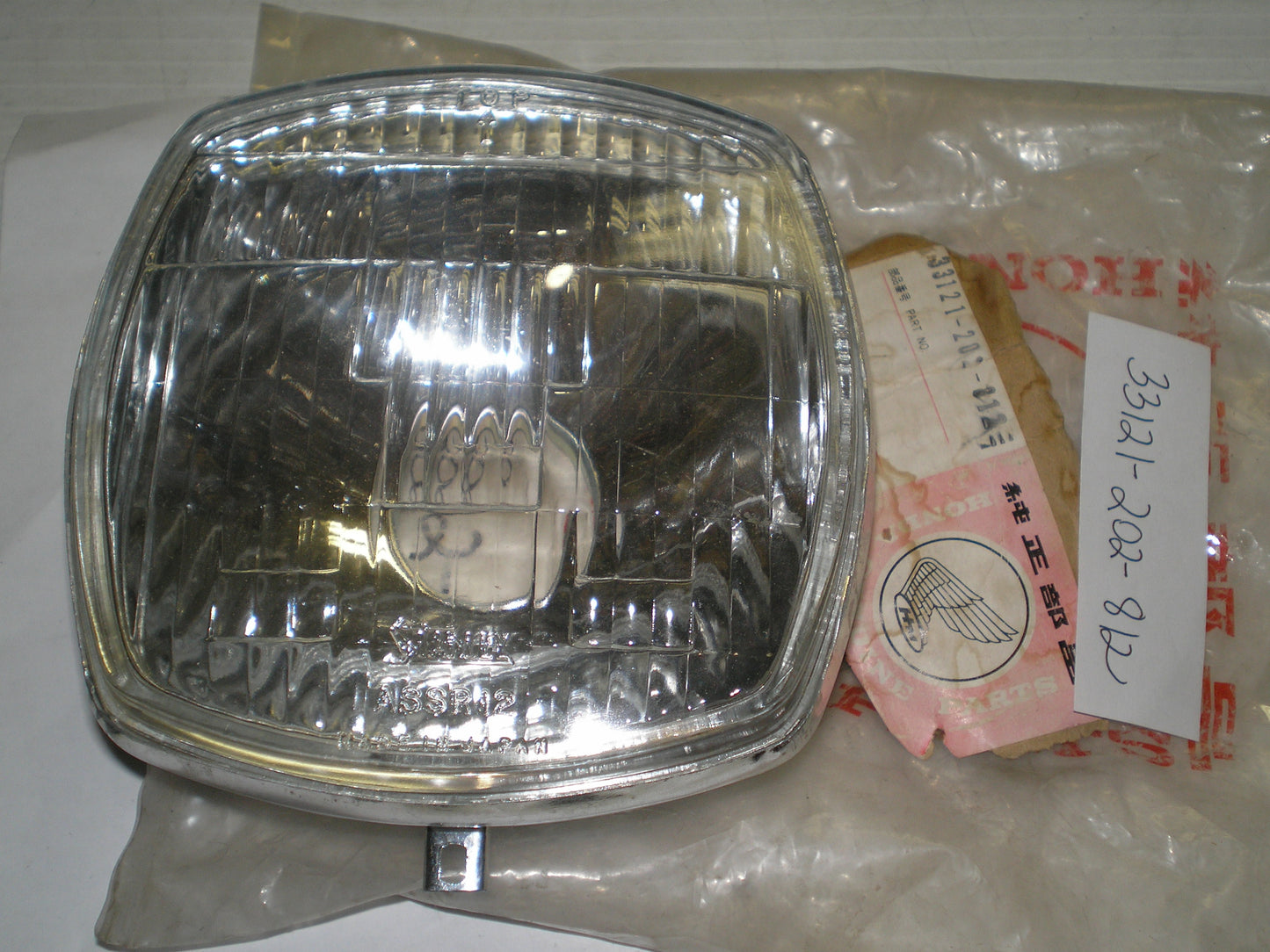 HONDA C92 C95 Factory Headlight Lens 33121-202-812