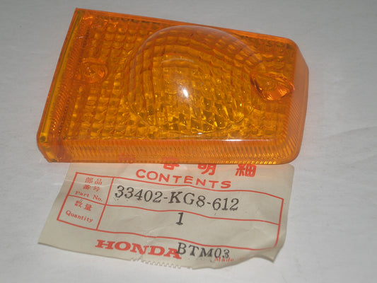 HONDA NH80 Factory Turn Signal Lens 33402-KG8-613 / 33402-KG8-612 / 33402-KG8-611