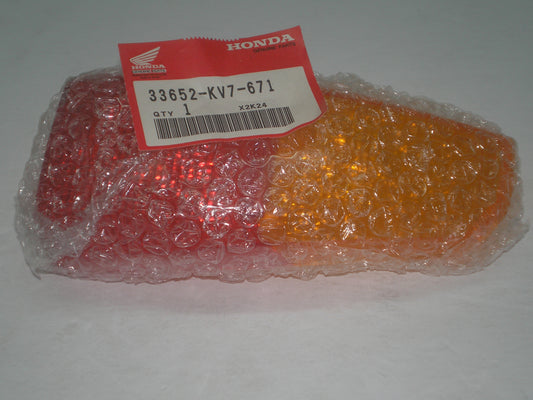 HONDA CH150 Elite Scooter Factory Rear L/H Turn Signal Lens 33652-KV7-671