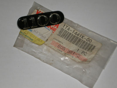YAMAHA XV1100 Frame Side Cover Emblem 1TA-1441K-00