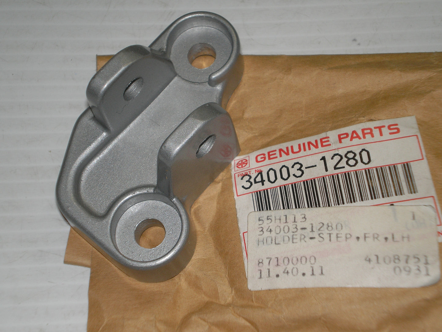 KAWASAKI EX500 Front L/H Step Holder 34003-1280