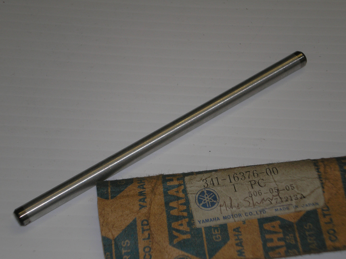 YAMAHA TX750 XS650 Factory Clutch Push Rod #3 341-16376-00