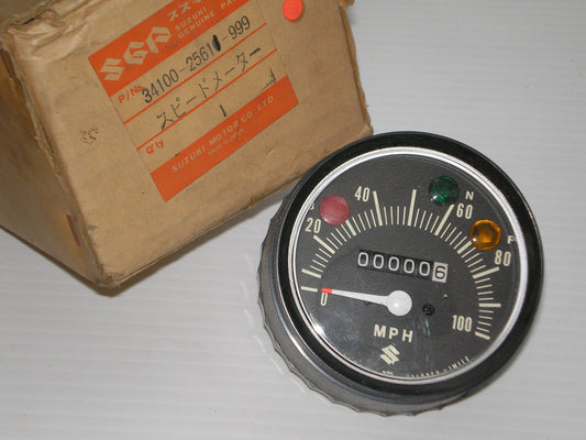 SUZUKI TC100 TS100 Speedometer Assembly 34100-25611-999