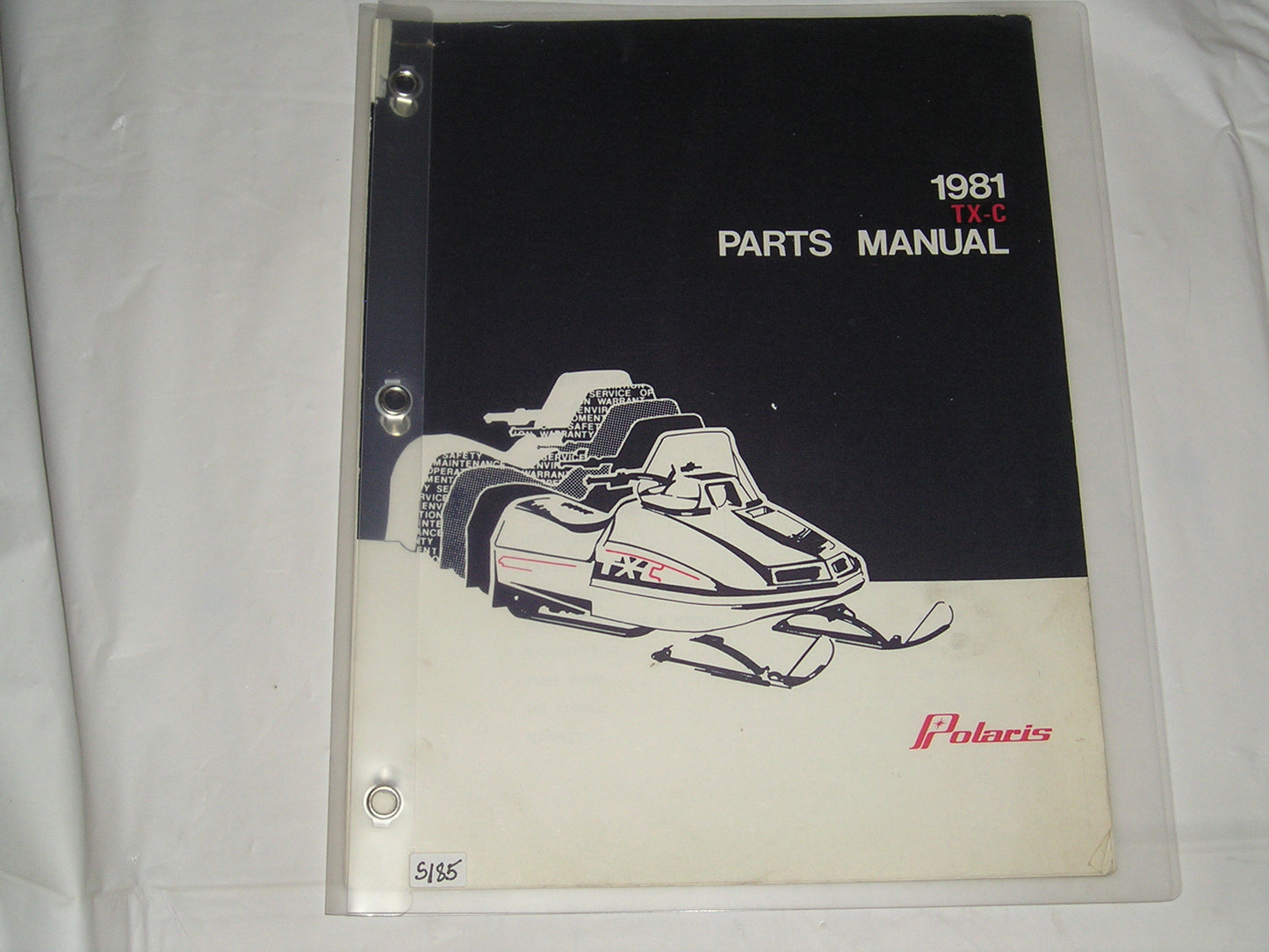 POLARIS TX-C 1981 Parts Catalogue 9910727 #S185