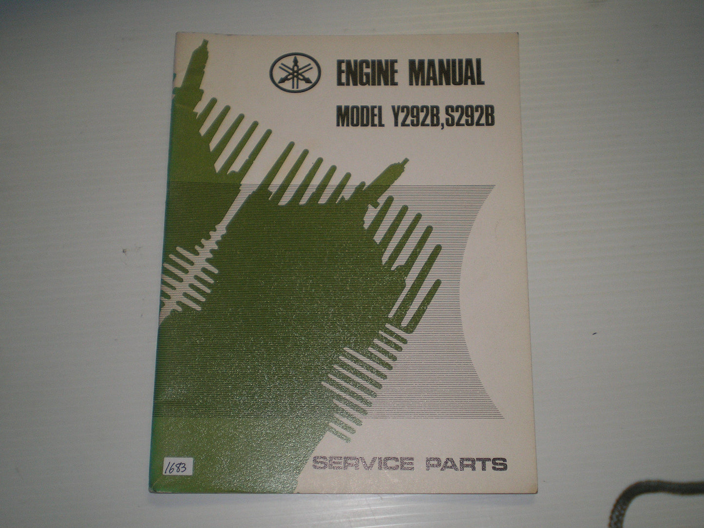 YAMAHA / SNO JET Y292B S292B 1973 Snowmobile Engines Service & Parts Manual #S104
