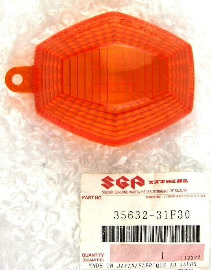 SUZUKI GSF600 GSX-R750 Factory Front R/H & Rear L/H Turn Signal Lens 35632-31F30