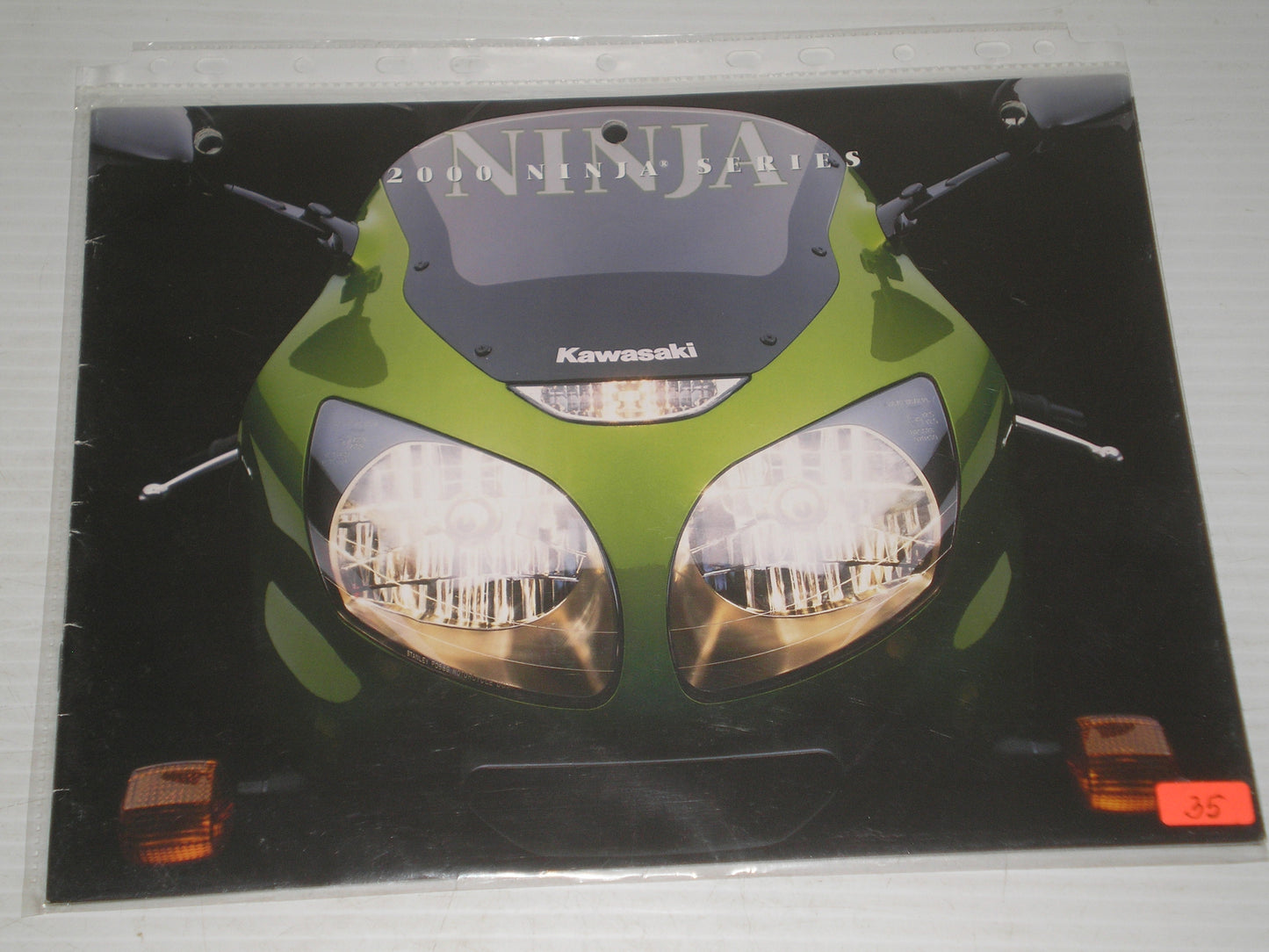 KAWASAKI 2000 NINJA SERIES SALES BROCHURE # 35