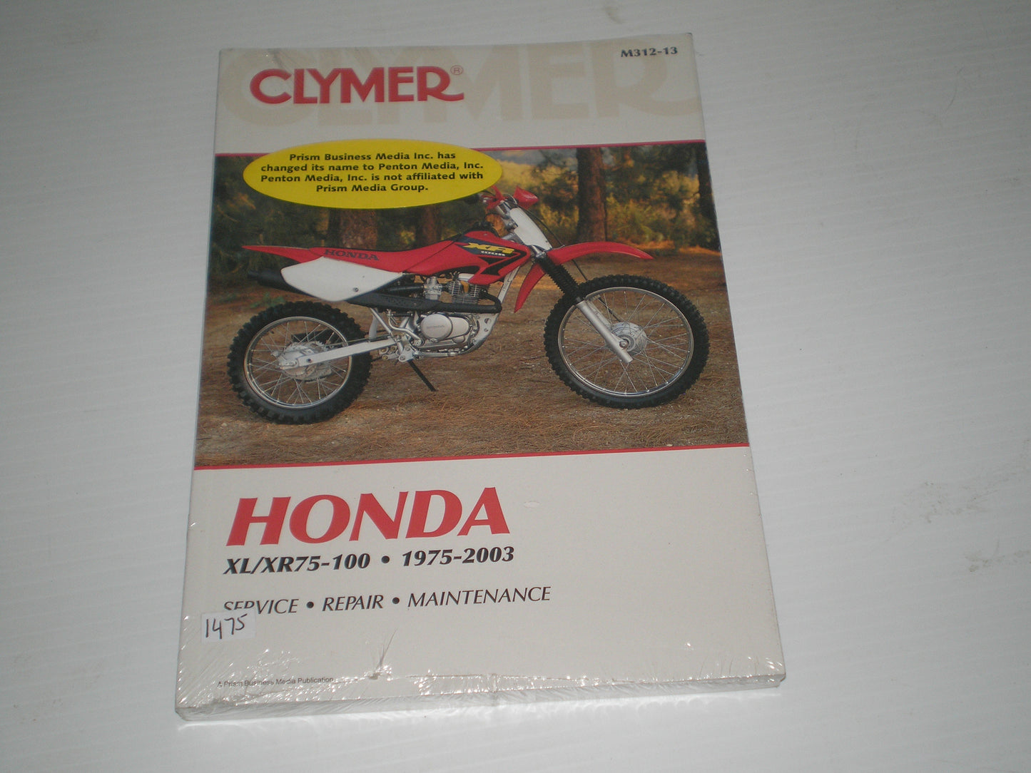 HONDA XL75 XL80 XL100 XR75 XR80 XR100 1975-2003 Clymer Service Manual M312-13 #1475