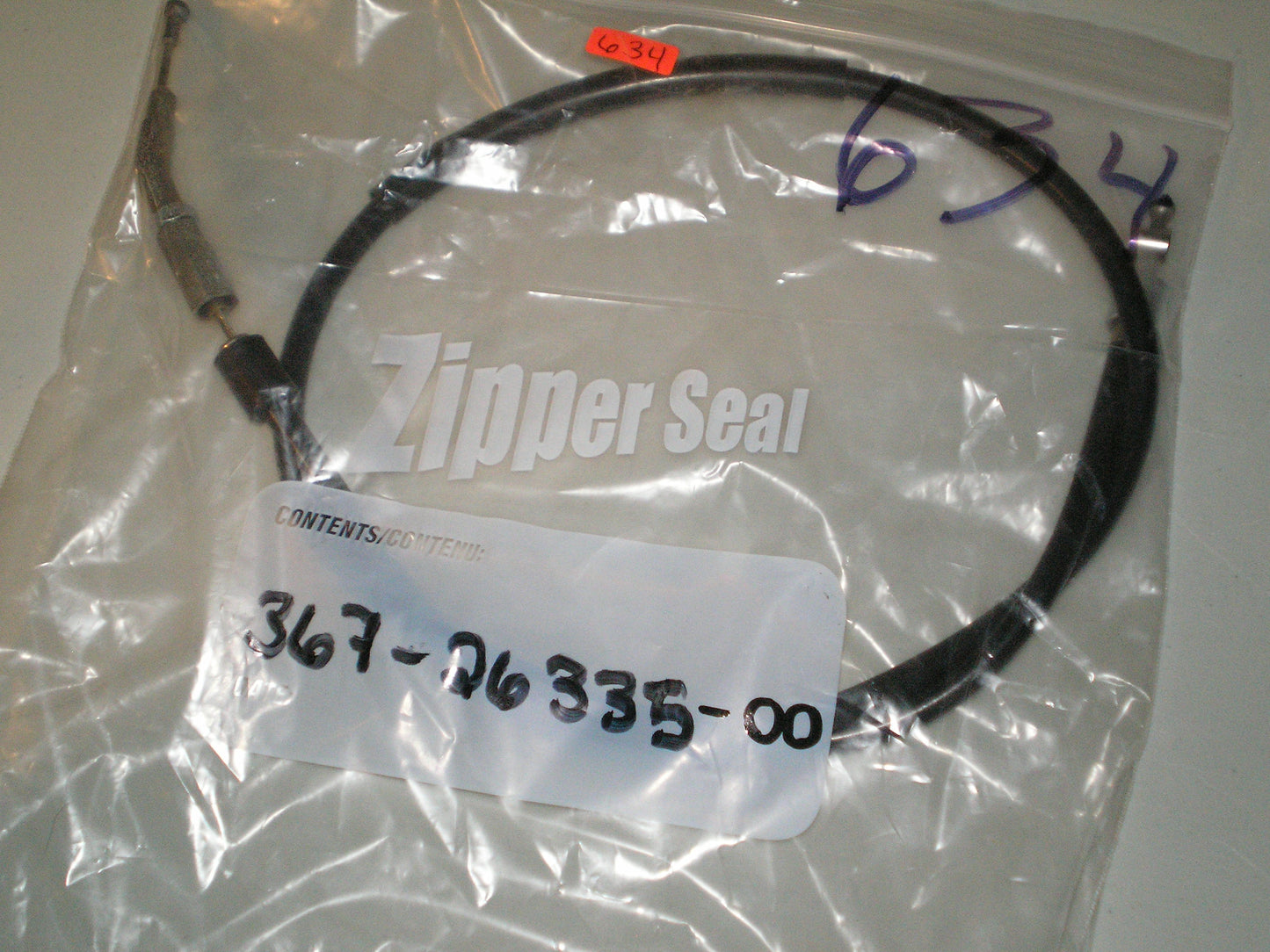 YAMAHA GT1 GT80 DT80 MX80 RD60 YZ80 GTMX Cable 367-26335-02 367-26335-01 #634