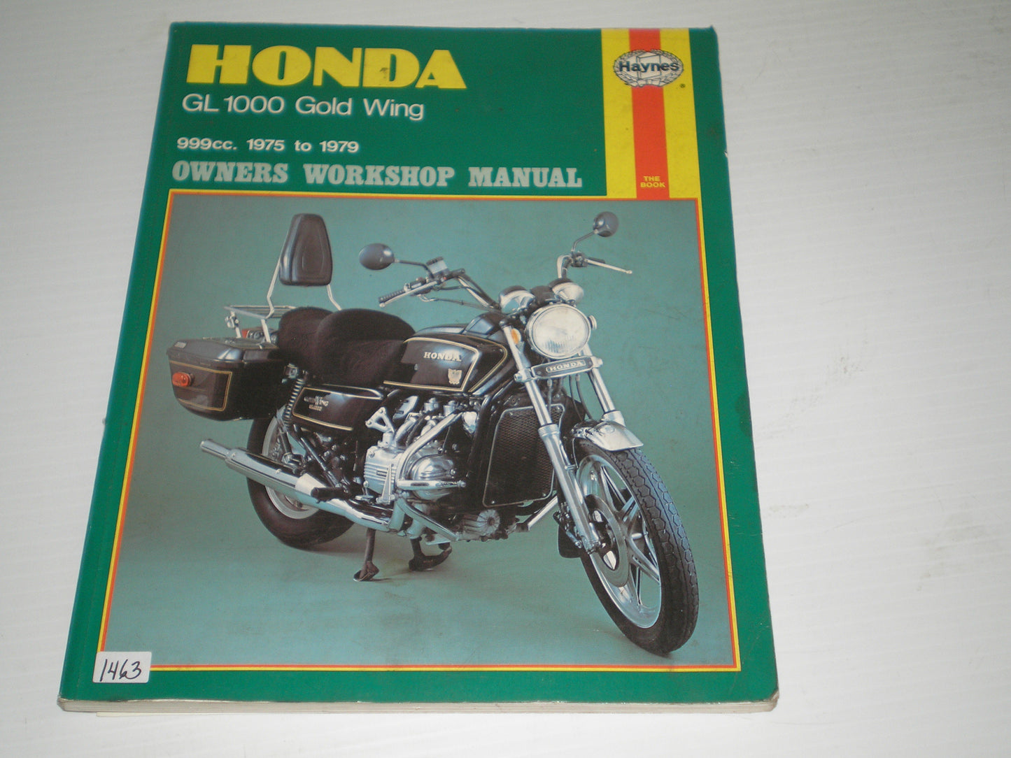 HONDA GL1000 Gold Wing 1975-1979 Haynes Workshop Manual 309 #1463