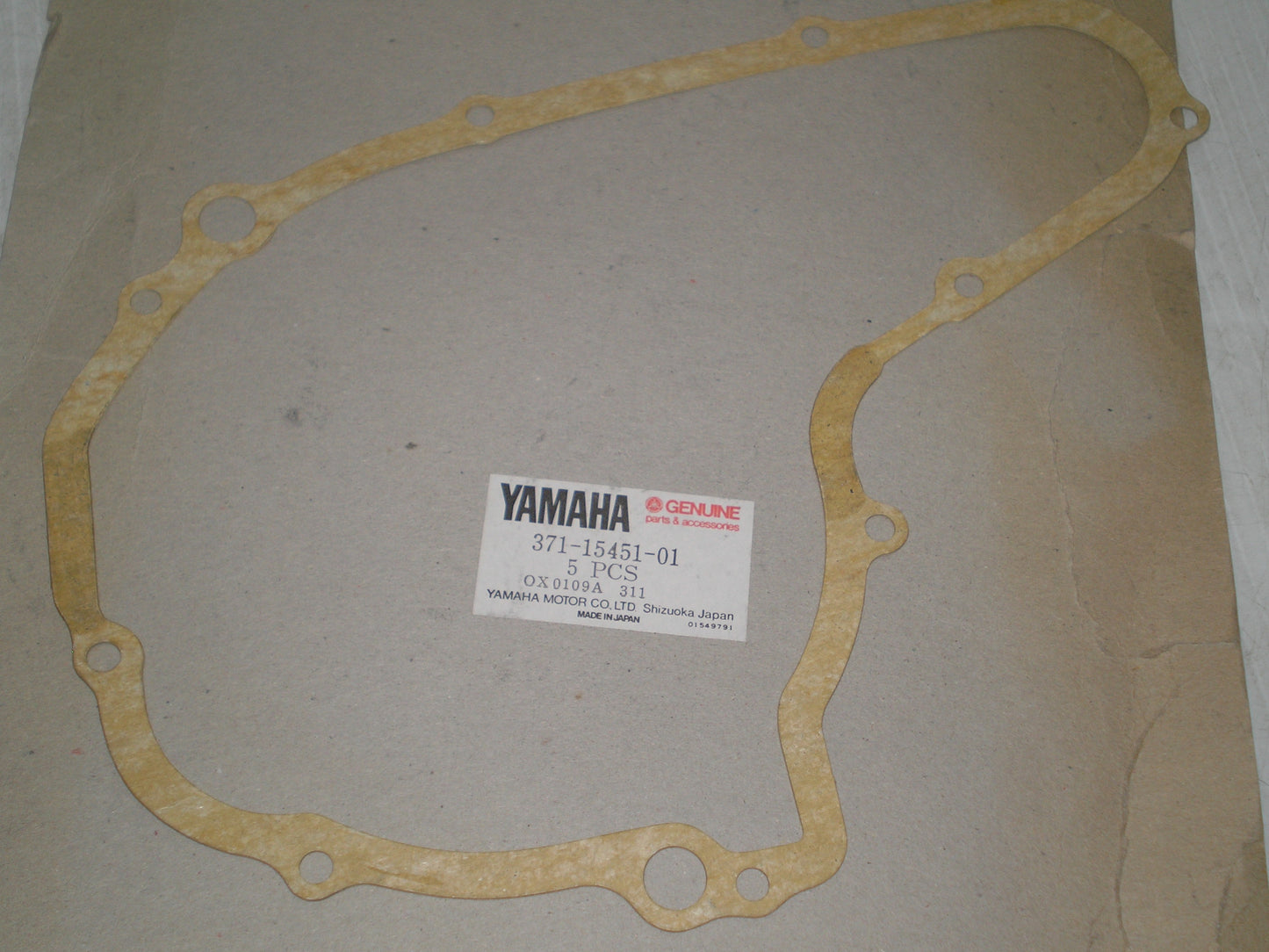 YAMAHA TX500 XS500 L/H Crankcase Cover Gasket 371-15451-01 / 371-15451-11