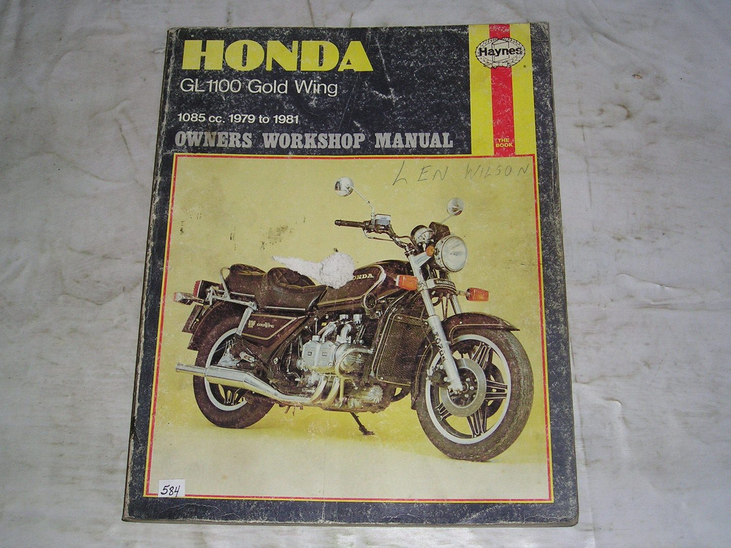 HONDA GL1100 Gold Wing 1979-1981 Haynes Owners Workshop Manual 669 #584