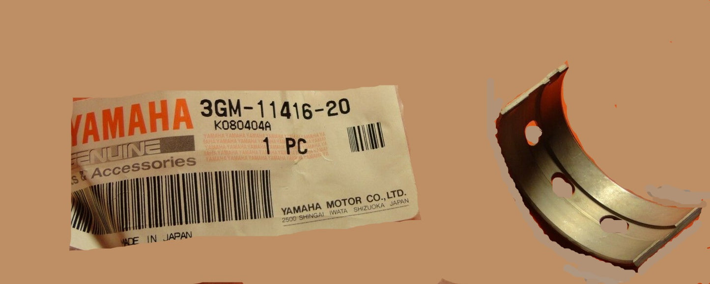 YAMAHA FZ FZF FZR FZS FZX GTS MT RX XSR XTZ YZF YZFR Crankshaft Main Bearing 1AE-11416-20 / 3GM-11416-20