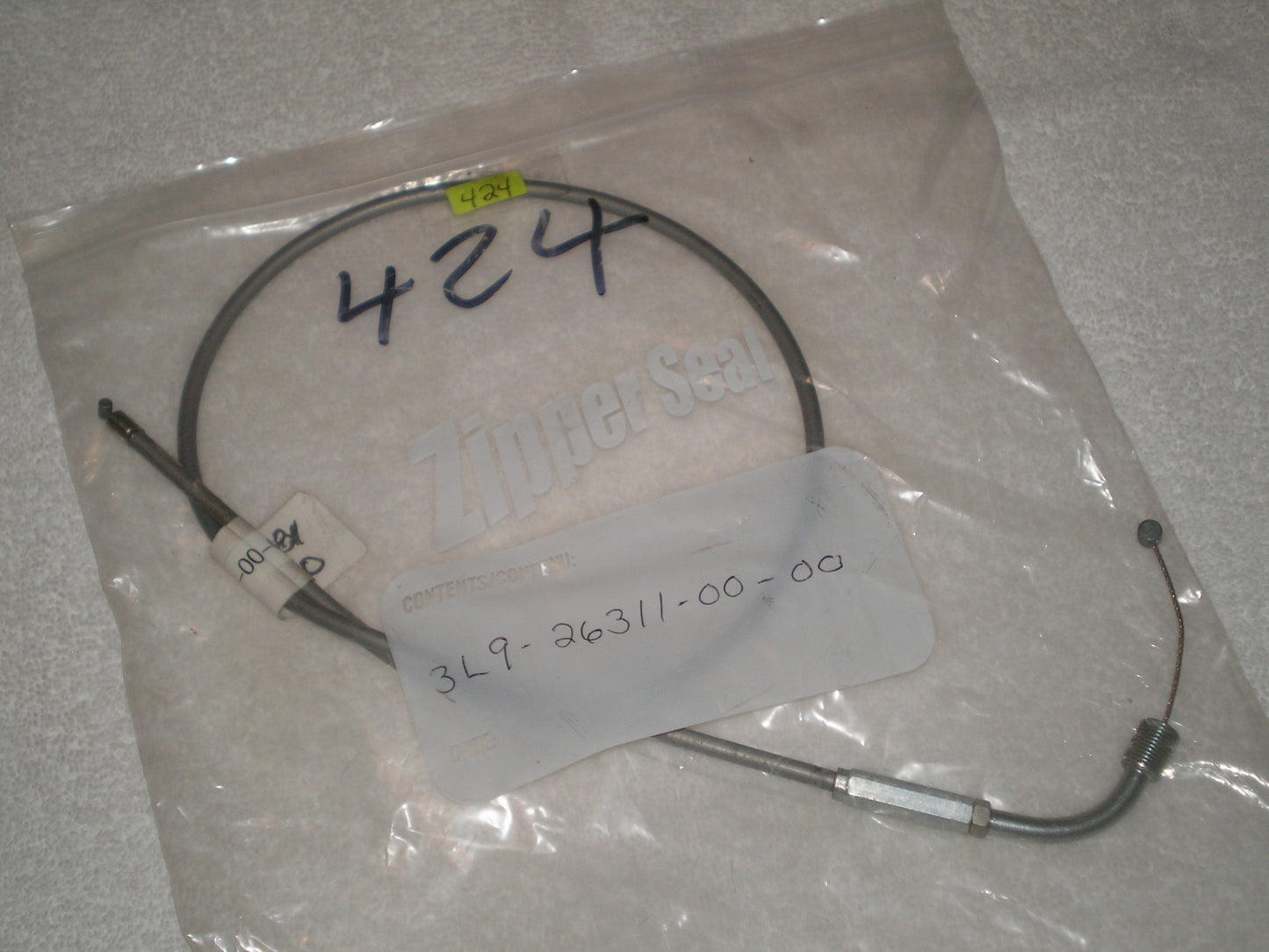 YAMAHA LC50 1980-1981 Throttle Cable #1 3L9-26311-00 #424