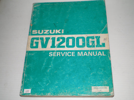 SUZUKI GV1200 GL 1985 Service Manual 99500-39040-28E #159